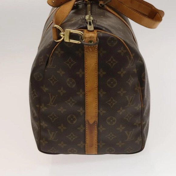 LOUIS VUITTON Monogram Keepall Bandouliere 50 Boston Bag - Picture 5 of 15